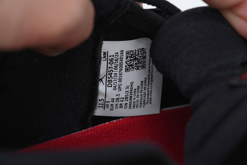 【CH0XH】黑红丝绒 纯原级乔丹11代篮球鞋 DB5457-061 Air Jordan 11 Retro 'Bred Velvet'