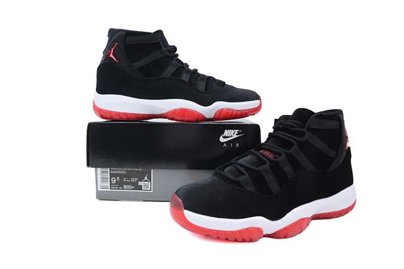 【DH0XP】黑红丝绒 XP版乔丹11代篮球运动鞋 DB5457-061 Air Jordan 11 Retro 'Bred Velvet'