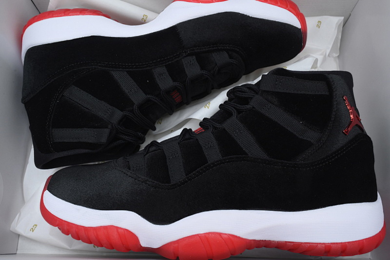 【DH0XP】黑红丝绒 XP版乔丹11代篮球运动鞋 DB5457-061 Air Jordan 11 Retro 'Bred Velvet'