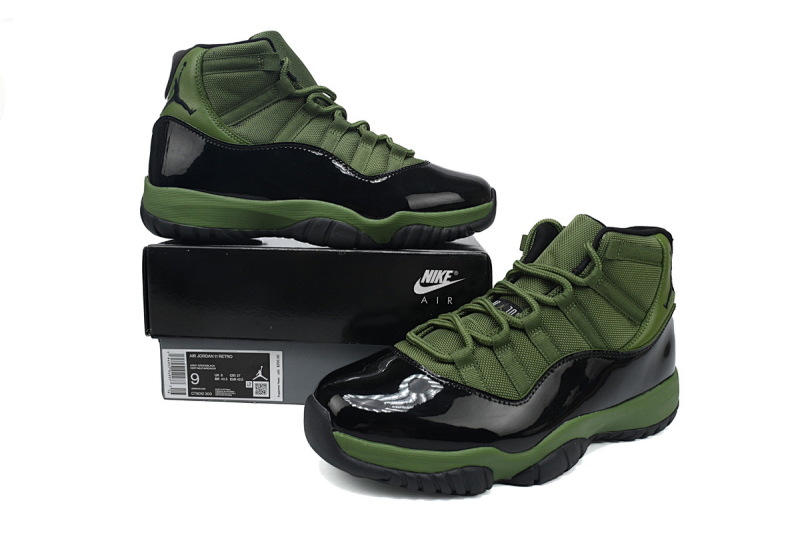 yupoo_351034_8fb66d51.jpg 【CH1DJ】黑绿 乔丹11代篮球鞋运动鞋 CT8012-300 Air Jordan 11 Retro Green