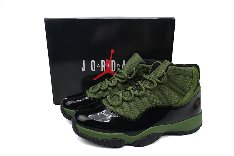 yupoo_351034_9c0c5c65.jpg 【CH1DJ】黑绿 乔丹11代篮球鞋运动鞋 CT8012-300 Air Jordan 11 Retro Green