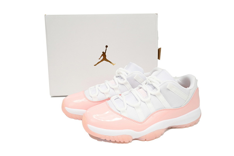 【CH0XH】低帮珊瑚粉 纯原级乔丹11代篮球鞋 AH7860-160 Air Jordan 11 Low WMNS “Legend Pink”