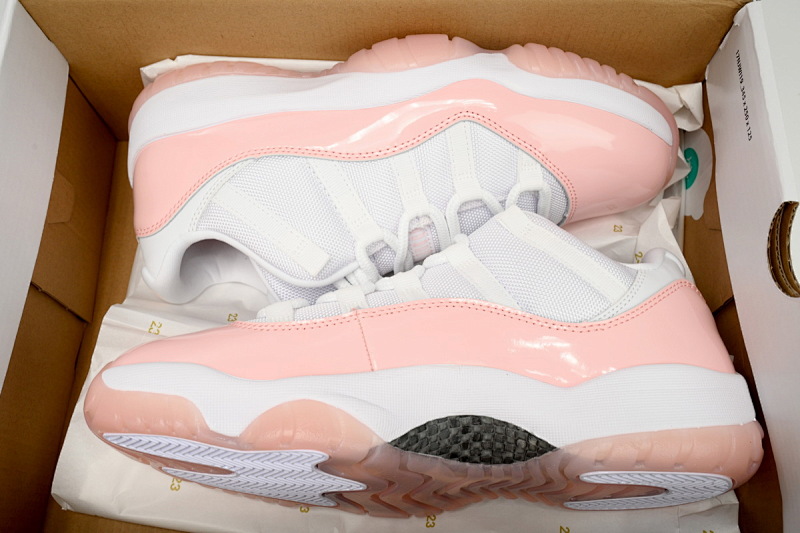 【CH0XH】低帮珊瑚粉 纯原级乔丹11代篮球鞋 AH7860-160 Air Jordan 11 Low WMNS “Legend Pink”