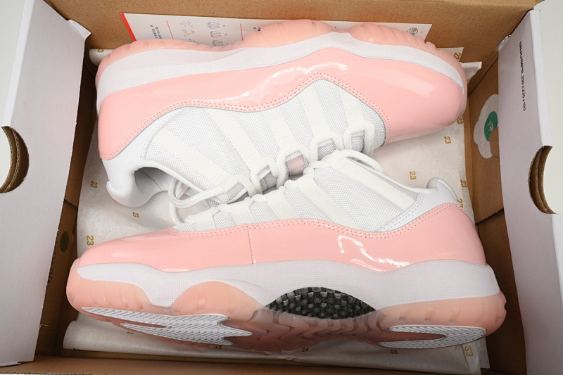 【DH0XP】白传奇粉 原级乔丹11代篮球鞋 AH7860-160 Air Jordan 11 Low WMNS “Legend Pink”