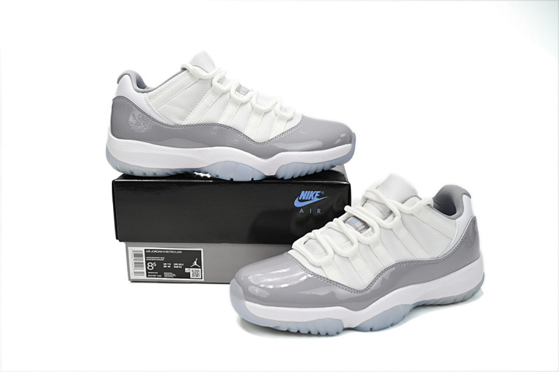 【DH0XP】低帮酷灰2.0 XP版乔丹11代篮球运动鞋 AV2187-140 Air Jordan 11 Low “Cement Grey”
