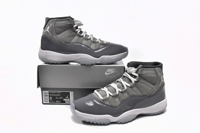 【CH0XH】高帮酷灰 纯原级乔丹11代篮球鞋 CT8012-005 Air Jordan 11 Retro Cool Grey