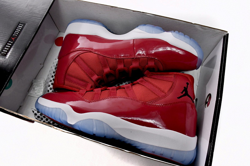 【CH0XH】高帮大红 纯原级乔丹11代篮球鞋 378037-623 Air Jordan 11 Retro Win Like 96