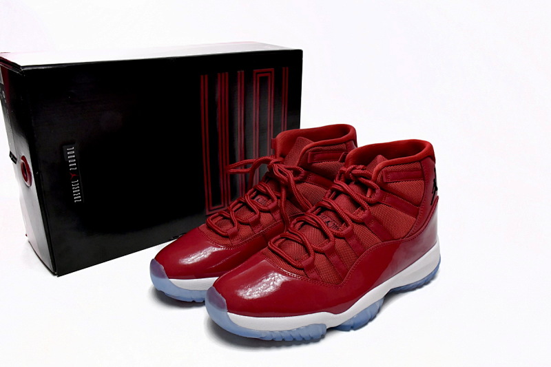 【CH0XH】高帮大红 纯原级乔丹11代篮球鞋 378037-623 Air Jordan 11 Retro Win Like 96