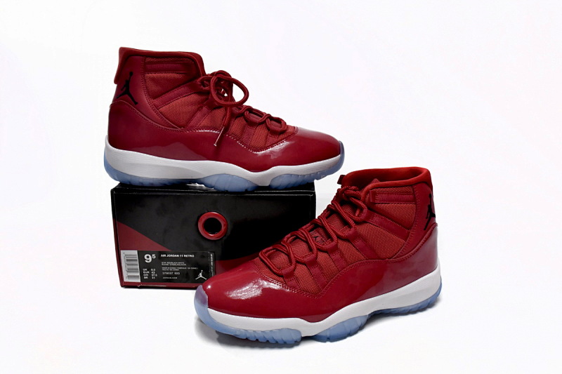 【CH0XH】高帮大红 纯原级乔丹11代篮球鞋 378037-623 Air Jordan 11 Retro Win Like 96