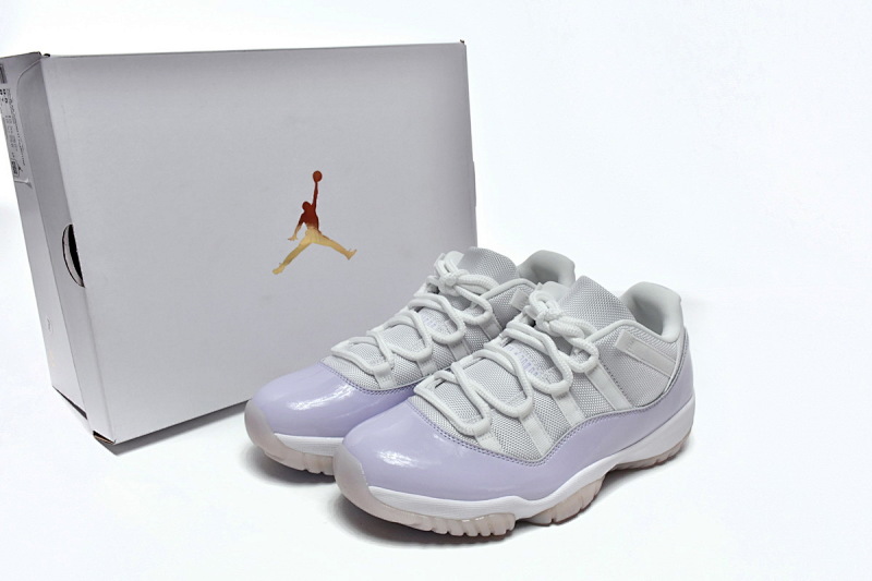 【CH0XH】低帮紫罗兰 纯原级乔丹11代篮球鞋 AH7860-101 Air Jordan 11 Retro Low Pure Violet