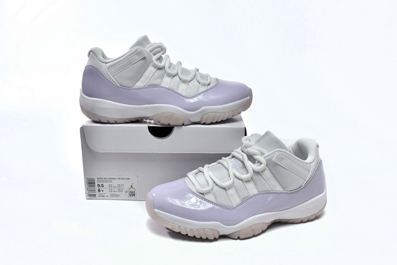 【CH0XH】低帮紫罗兰 纯原级乔丹11代篮球鞋 AH7860-101 Air Jordan 11 Retro Low Pure Violet