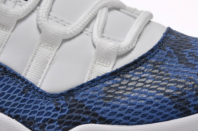 【CH0XH】低帮蓝蛇 纯原级乔丹11代篮球鞋 CD6846-102 Air Jordan 11 Retro Low Navy Snakeskin