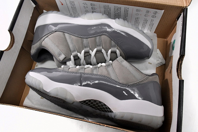 yupoo_351915_99007ed3.jpg 【CH0XH】低帮酷灰 纯原级乔丹11代篮球鞋 528895-003 Air Jordan 11 Retro Low Cool Grey