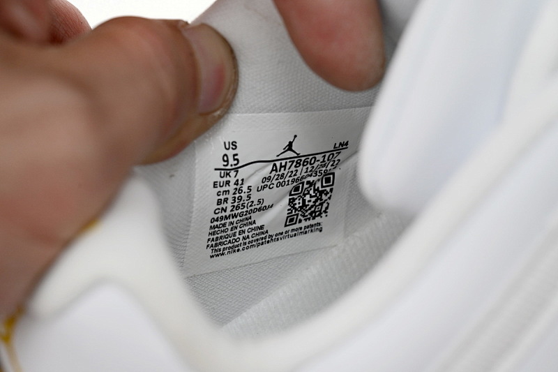 【CH0XH】低帮黄蛇 纯原级乔丹11代篮球鞋 AH7860-107 Air Jordan 11 Retro Low WMNS “Yellow Snakeskin