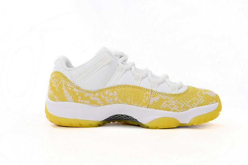 【CH0XH】低帮黄蛇 纯原级乔丹11代篮球鞋 AH7860-107 Air Jordan 11 Retro Low WMNS “Yellow Snakeskin