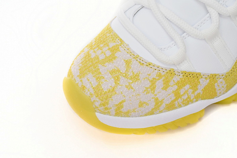 【CH0XH】低帮黄蛇 纯原级乔丹11代篮球鞋 AH7860-107 Air Jordan 11 Retro Low WMNS “Yellow Snakeskin