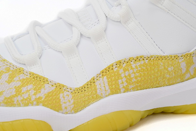 【CH0XH】低帮黄蛇 纯原级乔丹11代篮球鞋 AH7860-107 Air Jordan 11 Retro Low WMNS “Yellow Snakeskin