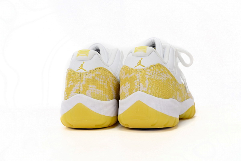 【CH0XH】低帮黄蛇 纯原级乔丹11代篮球鞋 AH7860-107 Air Jordan 11 Retro Low WMNS “Yellow Snakeskin