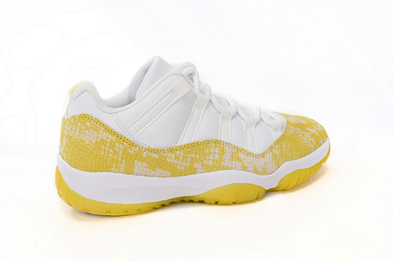 【CH0XH】低帮黄蛇 纯原级乔丹11代篮球鞋 AH7860-107 Air Jordan 11 Retro Low WMNS “Yellow Snakeskin
