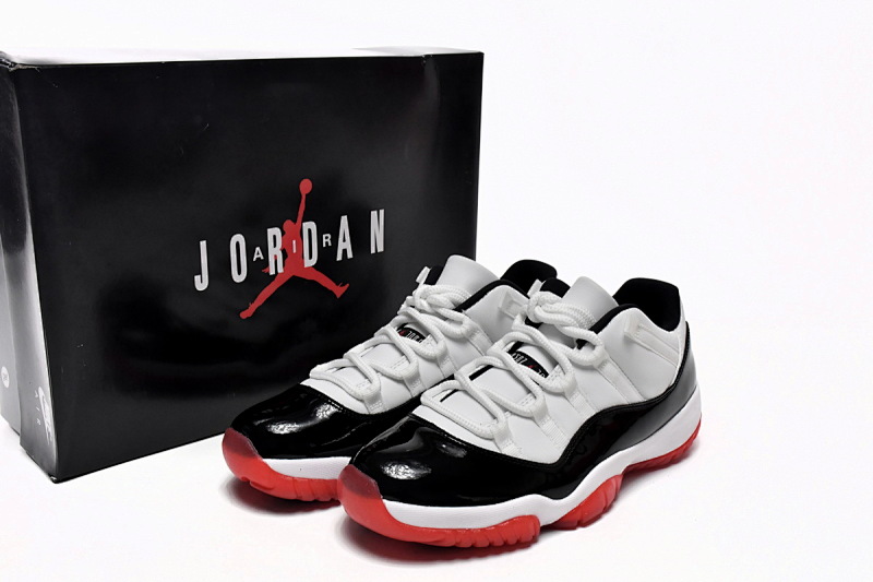 【CH0XH】低帮黑白红 纯原级乔丹11代篮球鞋 AV2187-160 Air Jordan 11 Retro Low Concord Bred