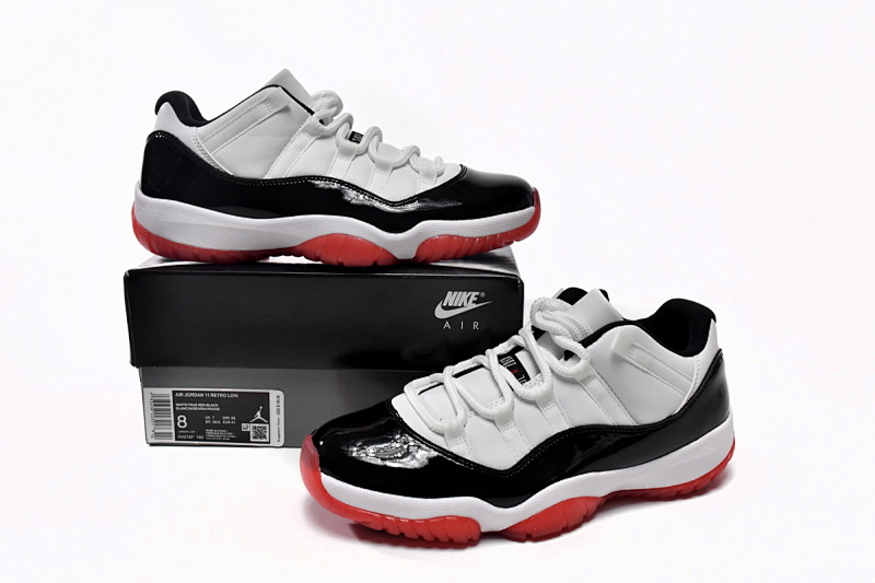 【CH0XH】低帮黑白红 纯原级乔丹11代篮球鞋 AV2187-160 Air Jordan 11 Retro Low Concord Bred
