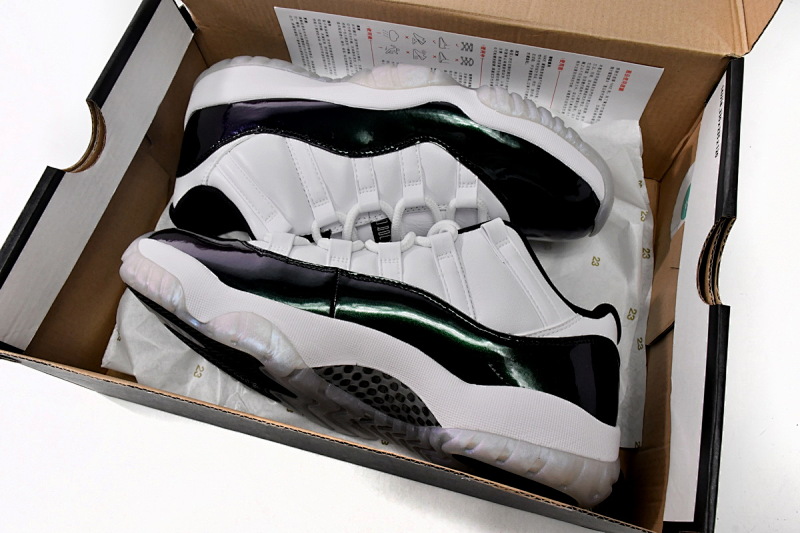 yupoo_352094_90c2bcc9.jpg 【CH0XH】低帮变色龙 纯原级乔丹11代篮球鞋 528895-145 Air Jordan 11 Retro Low Emerald