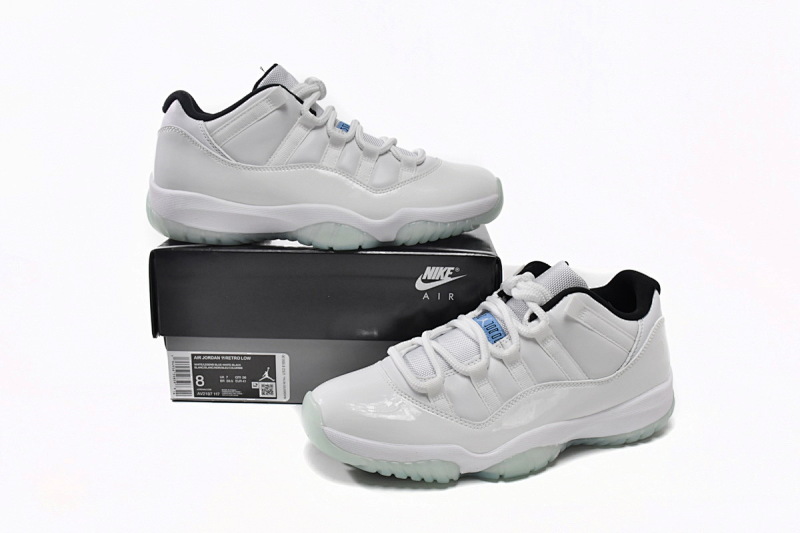 yupoo_352155_cd1cb7cc.jpg 【CH0XH】低帮白玉 纯原级乔丹11代篮球鞋 AV2187-117 Air Jordan 11 Retro Low Legend Blue