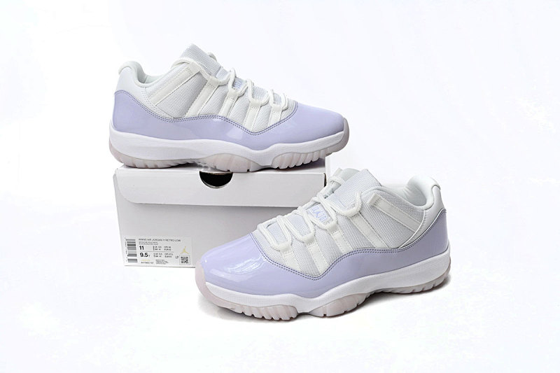 【DH0XP】紫罗兰 XP版乔丹11代篮球运动鞋 AH7860-101 Air Jordan 11 Low “Pure Violet”