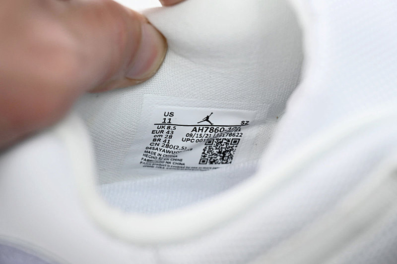 【DH0XP】紫罗兰 XP版乔丹11代篮球运动鞋 AH7860-101 Air Jordan 11 Low “Pure Violet”