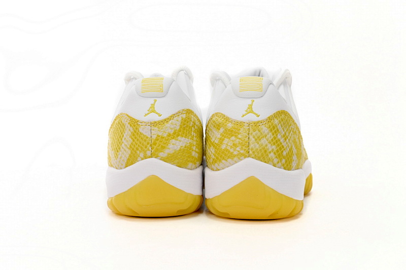 【DH0XP】黄蛇 XP版乔丹11代高帮篮球鞋 AH7860-107 Air Jordan 11 Low WMNS “Yellow Snakeskin”