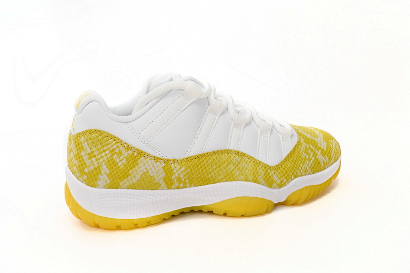 【DH0XP】黄蛇 XP版乔丹11代高帮篮球鞋 AH7860-107 Air Jordan 11 Low WMNS “Yellow Snakeskin”