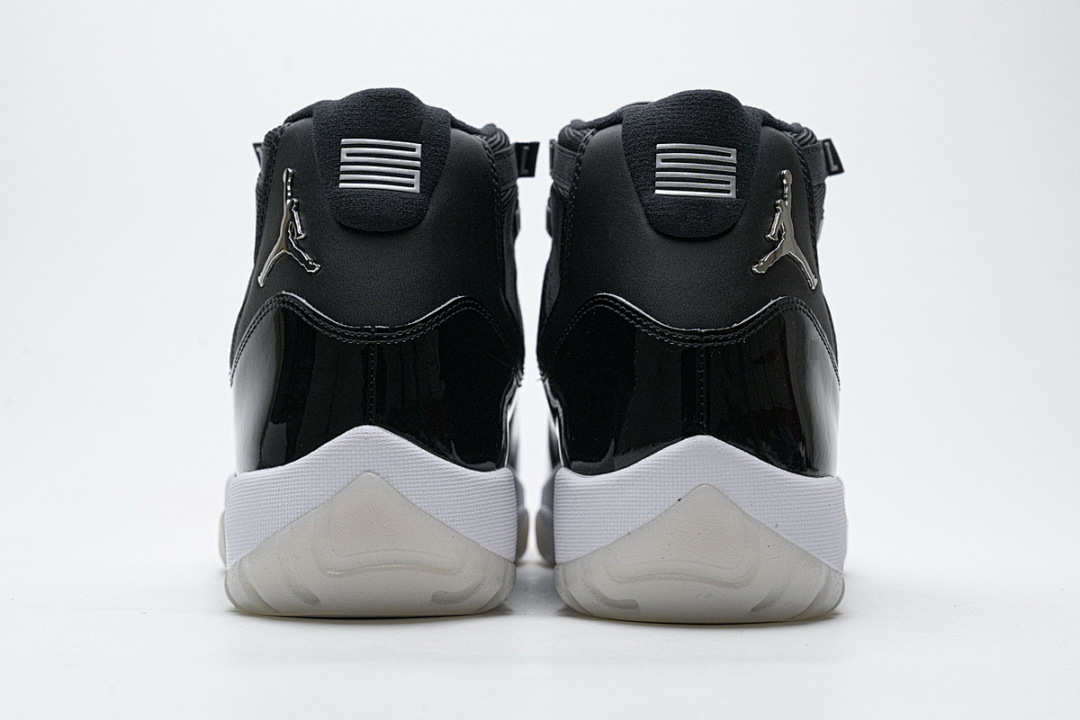 【DH0XP】黑银 XP版乔丹11代篮球鞋运动鞋CT8012-011 Air Jordan 11 25th Anniversary Black Silver Eyelets
