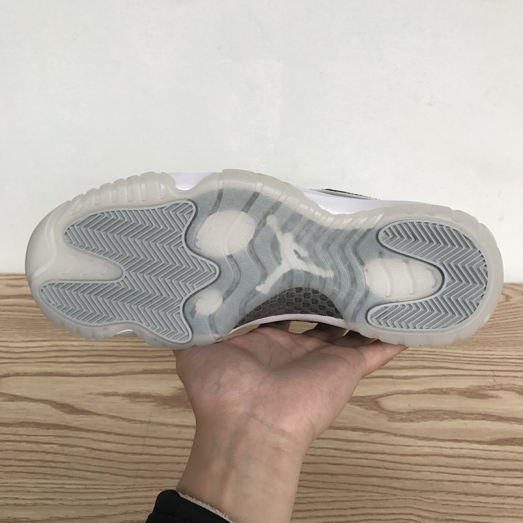 【DH0XP】黑银 XP版乔丹11代篮球鞋运动鞋CT8012-011 Air Jordan 11 25th Anniversary Black Silver Eyelets