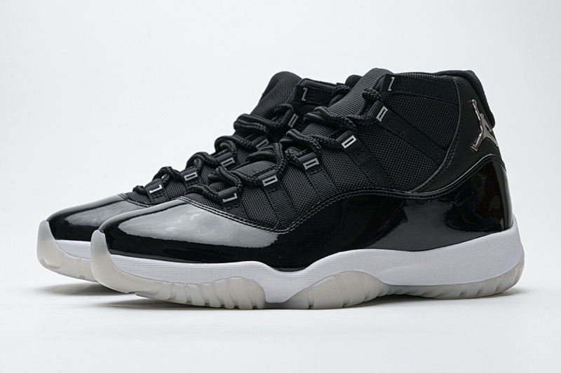 【DH0XP】黑银 XP版乔丹11代篮球鞋运动鞋CT8012-011 Air Jordan 11 25th Anniversary Black Silver Eyelets