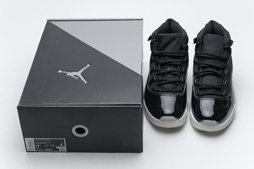 【DH0XP】黑银 XP版乔丹11代篮球鞋运动鞋CT8012-011 Air Jordan 11 25th Anniversary Black Silver Eyelets