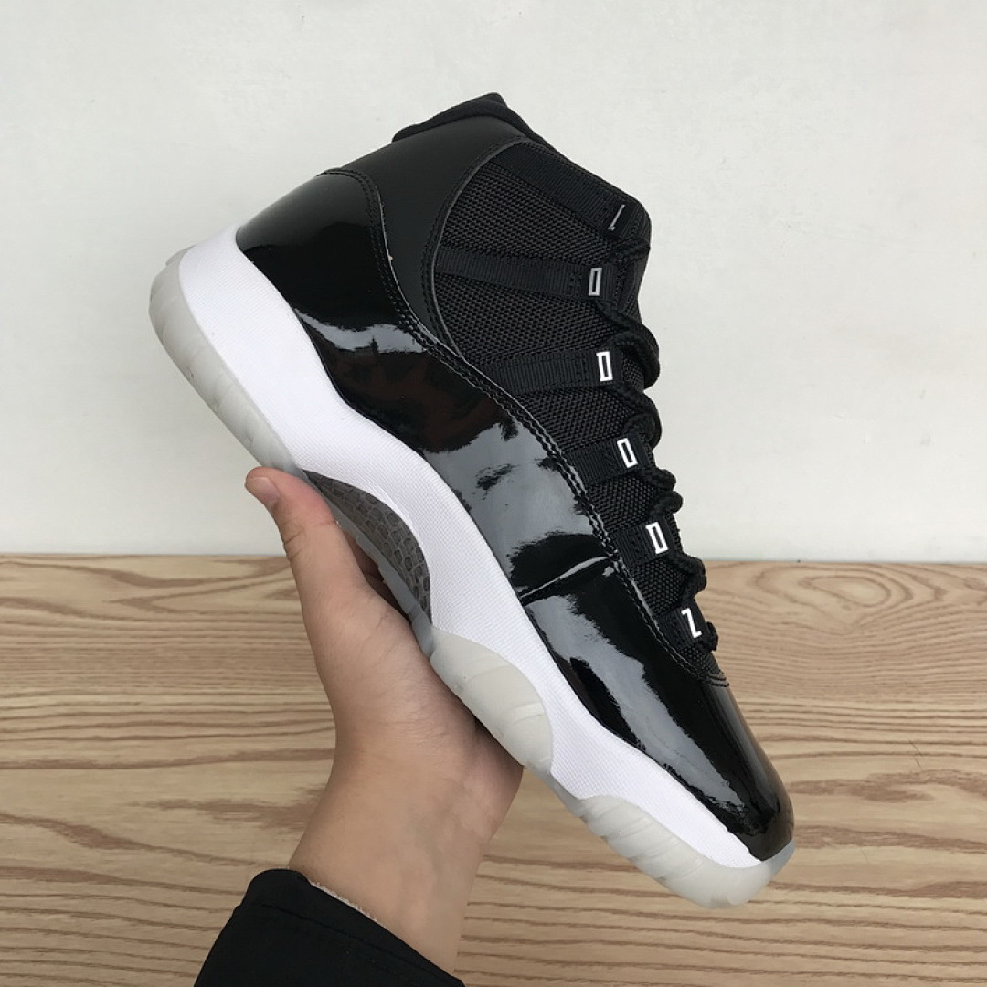 【DH0XP】黑银 XP版乔丹11代篮球鞋运动鞋CT8012-011 Air Jordan 11 25th Anniversary Black Silver Eyelets
