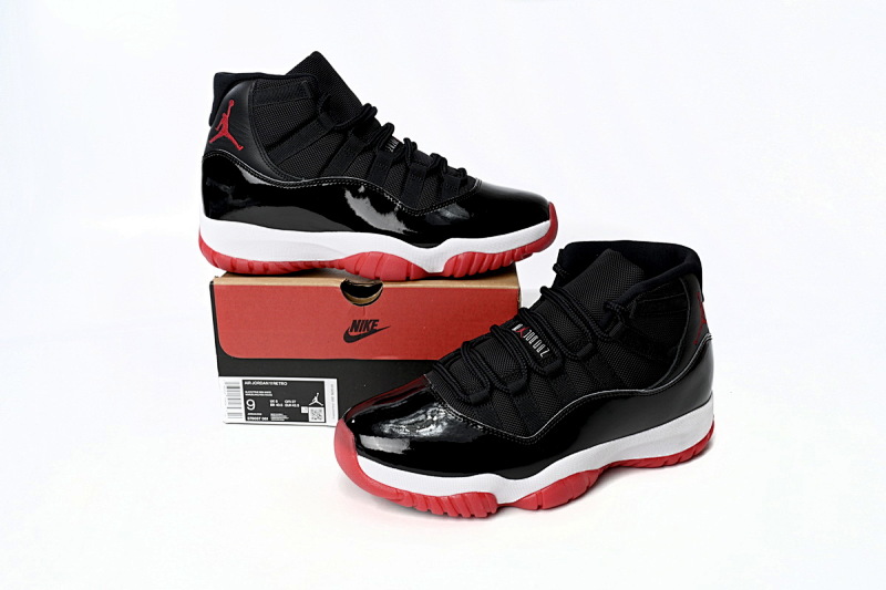 【DH0XP】黑红 XP版乔丹11代篮球运动鞋 378037-061 Air Jordan 11 Retro “Bred 2019”