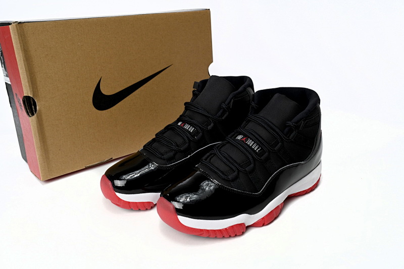 【DH0XP】黑红 XP版乔丹11代篮球运动鞋 378037-061 Air Jordan 11 Retro “Bred 2019”