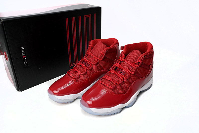 【DH0XP】高帮大红 XP版乔丹11代篮球鞋 378037-623 Air Jordan 11 Retro Win Like 96