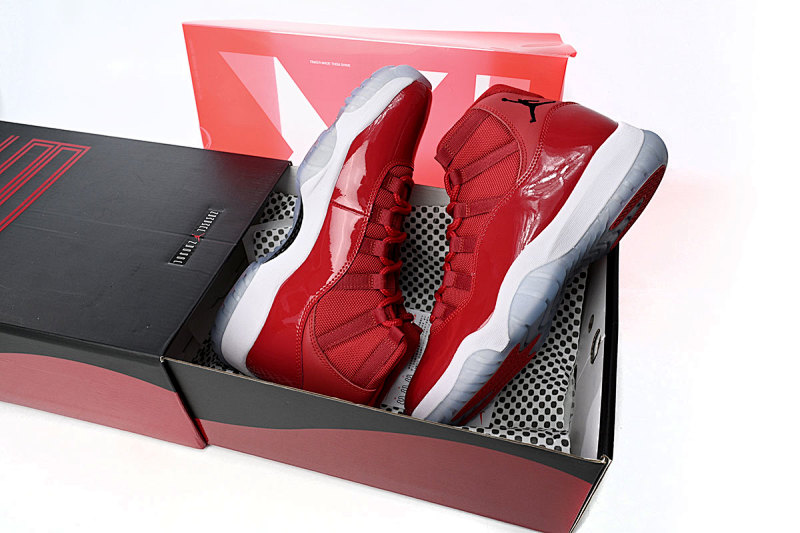 【DH0XP】高帮大红 XP版乔丹11代篮球鞋 378037-623 Air Jordan 11 Retro Win Like 96