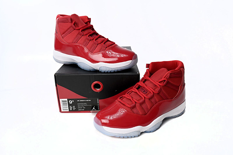 【DH0XP】高帮大红 XP版乔丹11代篮球鞋 378037-623 Air Jordan 11 Retro Win Like 96
