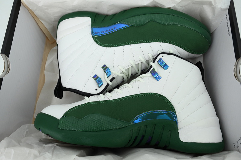 【EA5OG】雄鹿 OG版本乔丹12代复古篮球鞋 CT8013-103 Air Jordan 12 Retro 'Bucks'