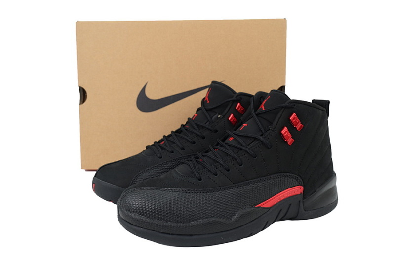 【DN5DJ】新黑红 乔12复古篮球鞋 CT8013-001 Air Jordan 12 Retro New Black Red
