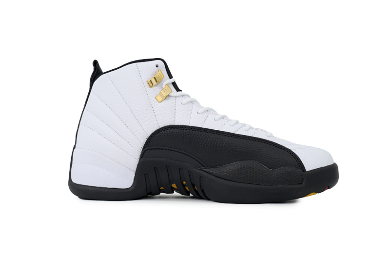 【DA0GX】黑白金扣 GX版乔丹12代复古篮球鞋 CT8013-117 Air Jordan 12 Retro 'Taxi' 2025