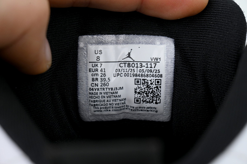 【DH0XP】白黑金-10 XP版乔丹12代复古篮球鞋 CT8013-117 Air Jordan 12 Retro 'Taxi' 2025