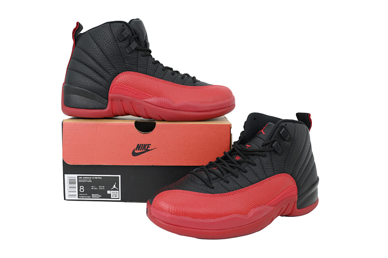 【EA5OG】黑红 OG版本乔丹12代复古篮球鞋 CT8013-002 Air Jordan 12 Retro 'Flu Game'