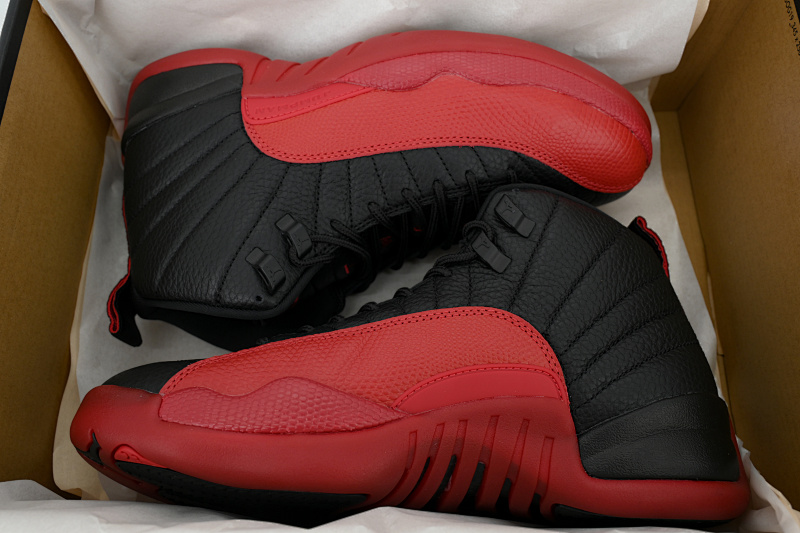 【EA5OG】黑红 OG版本乔丹12代复古篮球鞋 CT8013-002 Air Jordan 12 Retro 'Flu Game'