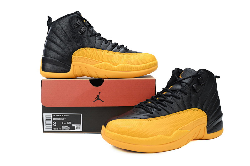 yupoo_353098_1b30d5c1.jpg 【DN5DJ】黑黄 乔12复古篮球鞋 130690-070 Air Jordan 12 Retro 'University Gold'