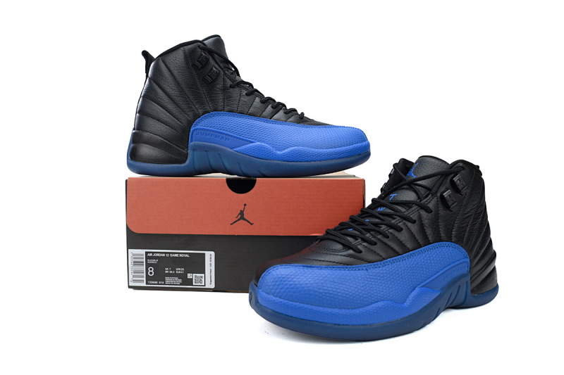 【DN5DJ】黑蓝 乔12复古篮球鞋 130690-014 Air Jordan 12 Retro 'Game Royal'