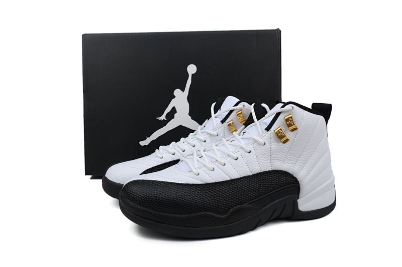 【DN5DJ】白黑金 乔12复古篮球鞋 130690-125 Air Jordan 12 Retro 'Taxi'